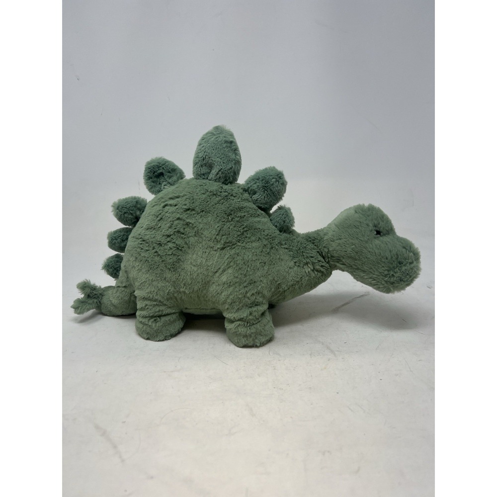 Jellycat‎ Fossily Stegosaurus 14" Plush Green Dinosaur Medium Retired